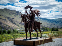 Native Statue, Washington State