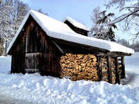 Sugarshack in Winter